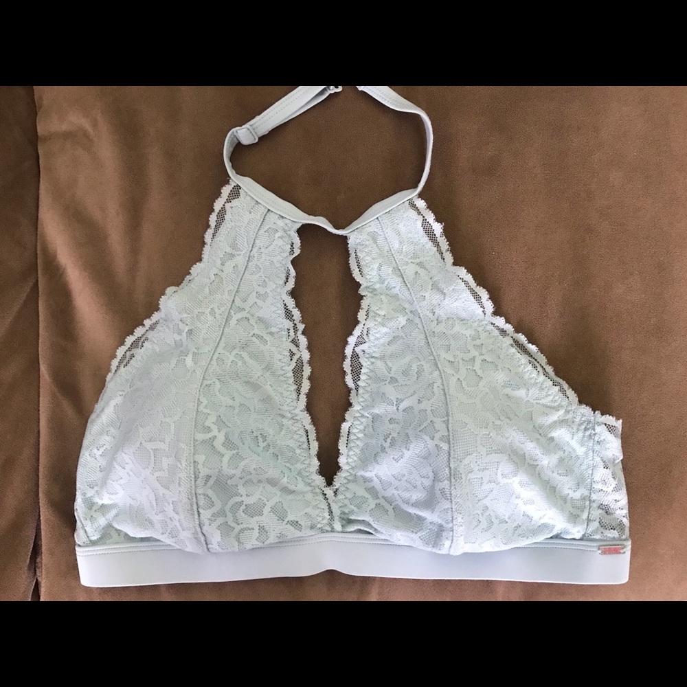 PINK victoria secret Lace Halter Bralette